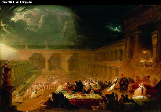 John Martin Belshazzar's Feast.